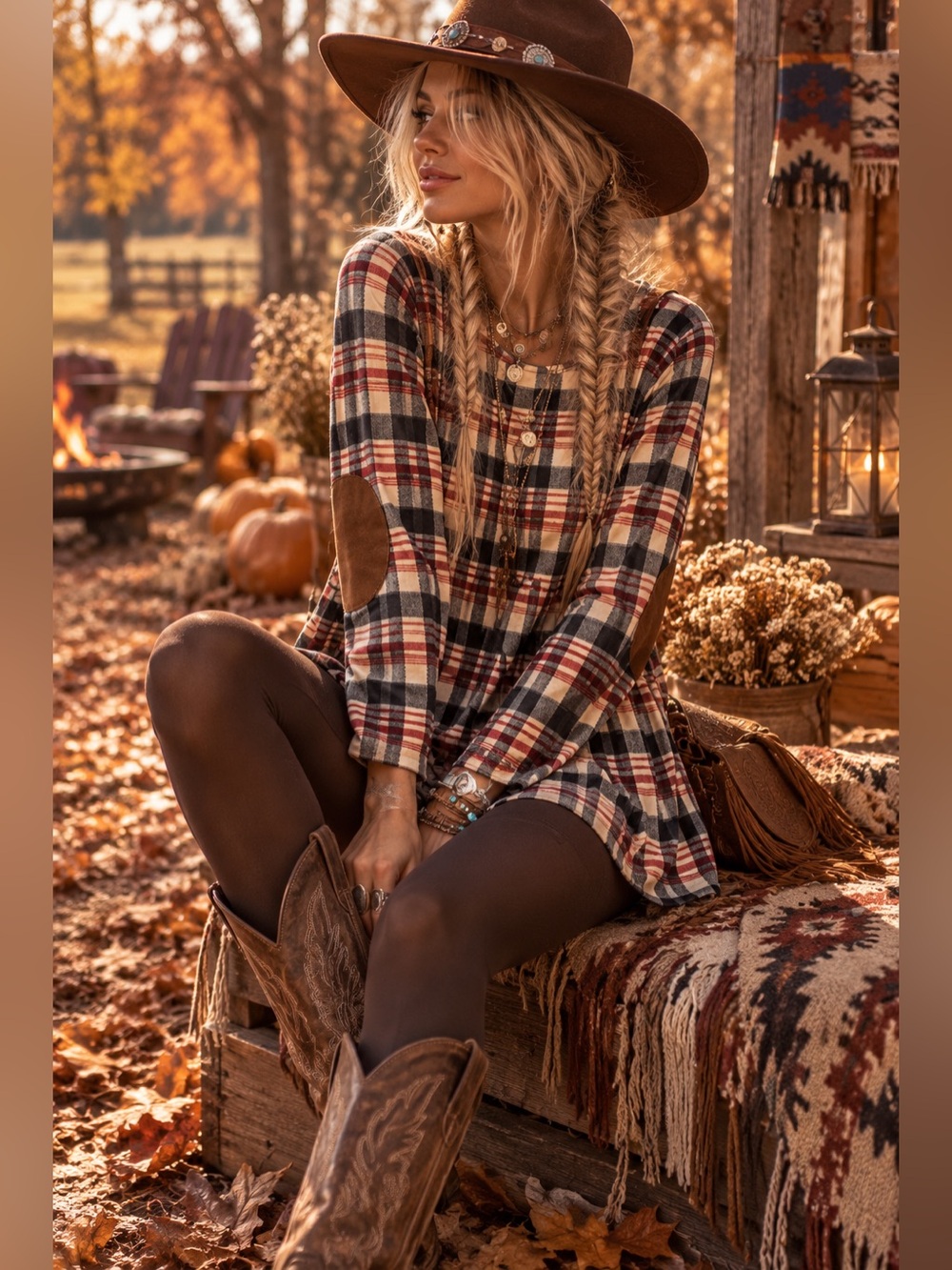 Grace & Emma Plaid Dress typically  $63 MSRP